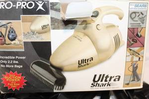 lot 167 image: Ultra Shark 600 Watt Turbo Hand Vacuum with Accessories