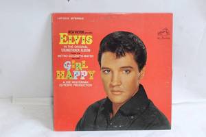 lot 193 image: Elvis Presley Girl Happy Original Soundtrack Vinyl LP