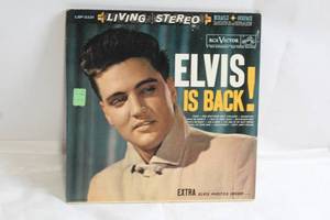 lot 195 image: Elvis Presley Elvis Is Back Vinyl Record with Bonus Photos