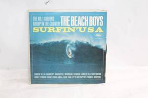 lot 199 image: The Beach Boys Surfin U.S.A Vinyl Record Album