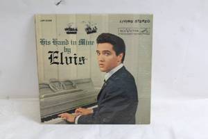 lot 251 image: Elvis Presley Vinyl Record - His Hand in Mine Album with The Jordanaires