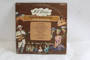 lot 255 image: Hank Williams & Other Country Greats Vinyl Record