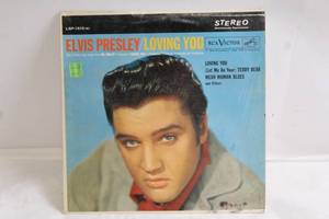 lot 258 image: Elvis Presley Loving You Vinyl Record - RCA Victor LSP-1515