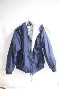 lot 271 image: XL Tri-Mountain Jacket with Golden Hook Bassers Embroidery