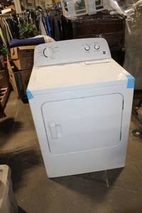 lot 303 image: Kenmore Series 200 Electric Dryer in White