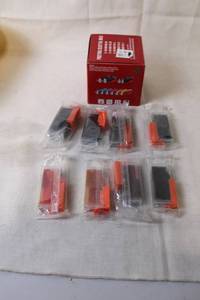 lot 1 image: Set of 8 Compatible Ink Cartridges for Printers