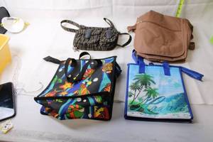 lot 54 image: Assorted Collection of Tote Bags and Sling Bags