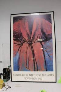 lot 64 image: Kentucky Center for the Arts November 1983 Poster