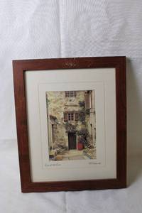 lot 80 image: Framed Martin Roberts II End of Alley Art Print