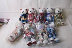 Collection of 12 Elvis Presley Limited Edition Plush Bears