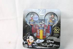 lot 123 image: Disney Mickey Mouse 80th Anniversary PEZ Collectors Set