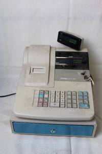 lot 147 image: Casio PCR-308 Cash Register with Display and Keys