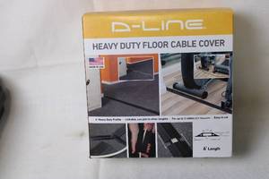 lot 179 image: D-Line Heavy Duty Floor Cable Cover - 6 ft Length