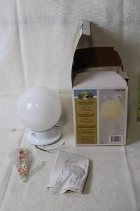 lot 184 image: Unopened Ceiling Fixture with Globe Design and Installation Kit