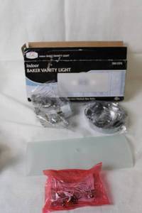lot 201 image: Baker Indoor Vanity Light Fixture