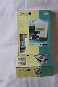 lot 207 image: Gallery J Scrapbooking and Cardmaking Kits - Set of 2 Clipboard and Lunch Box Sets