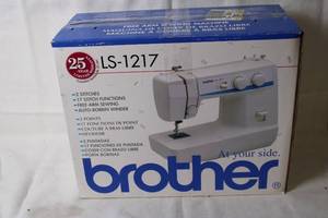 lot 247 image: Brother LS-1217 Free Arm Sewing Machine