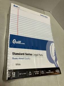 lot 121 image: White Notepads