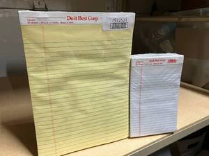 lot 49 image: Writing Pads