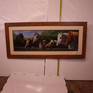 lot 114 image: Vintage Artwork  Various Framed Prints LOT OF 2