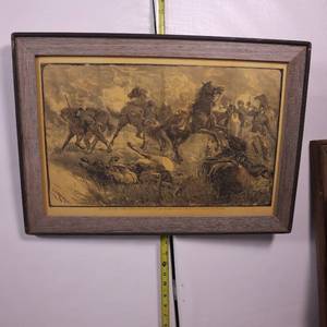 lot 125 image: Vintage Artwork  Various Framed Prints LOT OF 4