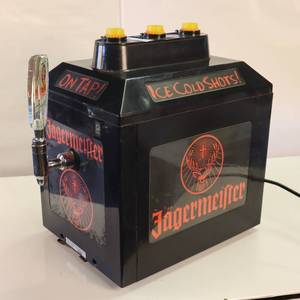 Jagermeister Tap Machine JEMUS Model 3 Bottle Shot Dispenser Chiller ** ICE COLD SHOTS!
