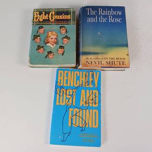 lot 20 image: Lot of 3 books including Eight Cousins 1930s