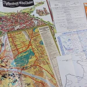 lot 22 image: 1977 Travel Docs and Maps