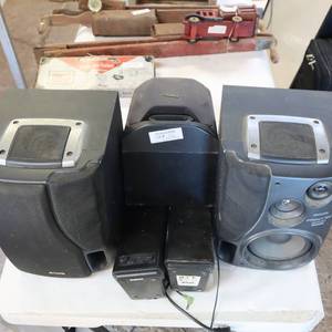 lot 166 image: SPEAKERS  SPEAKERS  SPEAKERS