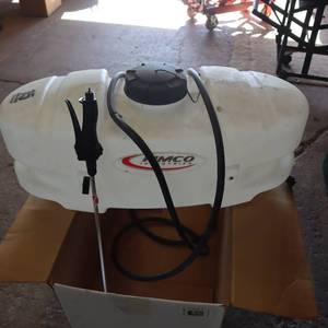 lot 173 image: MID SIZED SPRAYER   FOR USE WITH 4 WHEELER  ELECTRIC PUMP