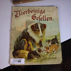 lot 75 image: Bierbeinige Gefellen  Very cool VINTAGE Paperback