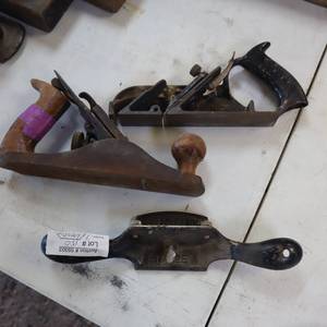 lot 150 image: 3 Planers STANLEY brand specialty blade