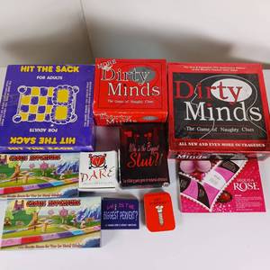 lot 187 image: ADULT GAMES