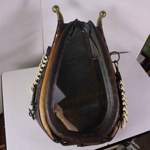 lot 196 image: GENUINE HAMES AND COLLAR MIRROR
