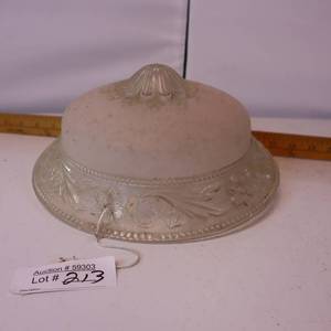 lot 213 image: VINTAGE LAMP COVER