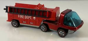 lot 12 image: 1969 REDLINE Hot Wheels The Heavy Weights Fire Engine