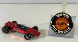 lot 34 image: 1969 REDLINE Hot Wheels Lotus Turbine With Button Very Nice Condition