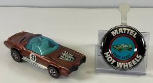 lot 69 image: 1969 REDLINE Hot Wheels Sugar Caddy Transparent Brown With Button Very Nice Condition