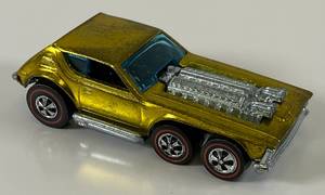 lot 104 image: 1971 REDLINE Hot Wheels Open Fire Transparent Yellow Super Nice Condition