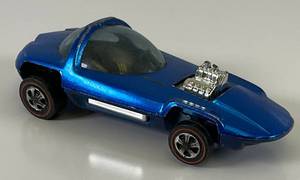 lot 105 image: 1967 REDLINE Hot Wheels Silhouette Transparent Blue Nice Condition