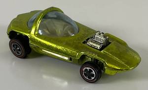 lot 106 image: 1967 REDLINE Hot Wheels Silhouette Transparent Apple Green Nice Condition