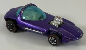 lot 108 image: 1967 REDLINE Hot Wheels Silhouette Transparent Purple Nice Condition
