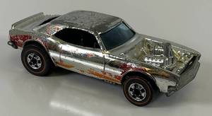 lot 113 image: 1969 REDLINE Hot Wheels Chrome Heavy Chevy Fair Condition