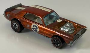 lot 116 image: 1969 REDLINE Hot Wheels Nitty Gritty Kitty  Transparent Orange Nice Condition