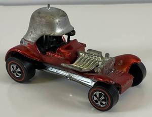 lot 120 image: 1969 REDLINE Hot Wheels Red Barron  Transparent Red Nice Condition