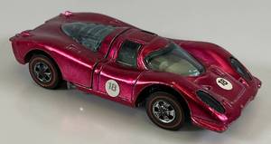 lot 134 image: 1969 REDLINE Hot Wheels Porshe 917 Transparent Magenta Really Nice Condition