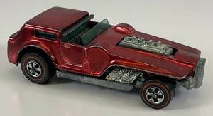 lot 138 image: 1970 REDLINE Hot Wheels The Hood Transparent Red Really Nice Condition