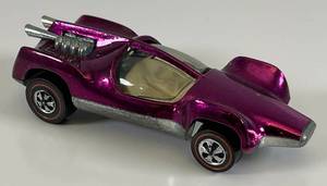 lot 146 image: 1969 REDLINE Hot Wheels Mantis Transparent Purple Super Nice Condition (Needs Front Drivers Saide Tire Cover)(