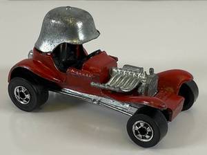 lot 156 image: 1969 REDLINE Hot Wheels Red Barron Red Nice Condition
