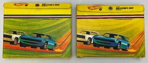 lot 164 image: Two 1968 Redlines Hot Wheels 24 Car Carrying Case (1 Missing Latch Piece And Handle) 1 Missing Handle